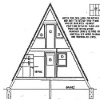 36 Foot A Frame Cabin Plans